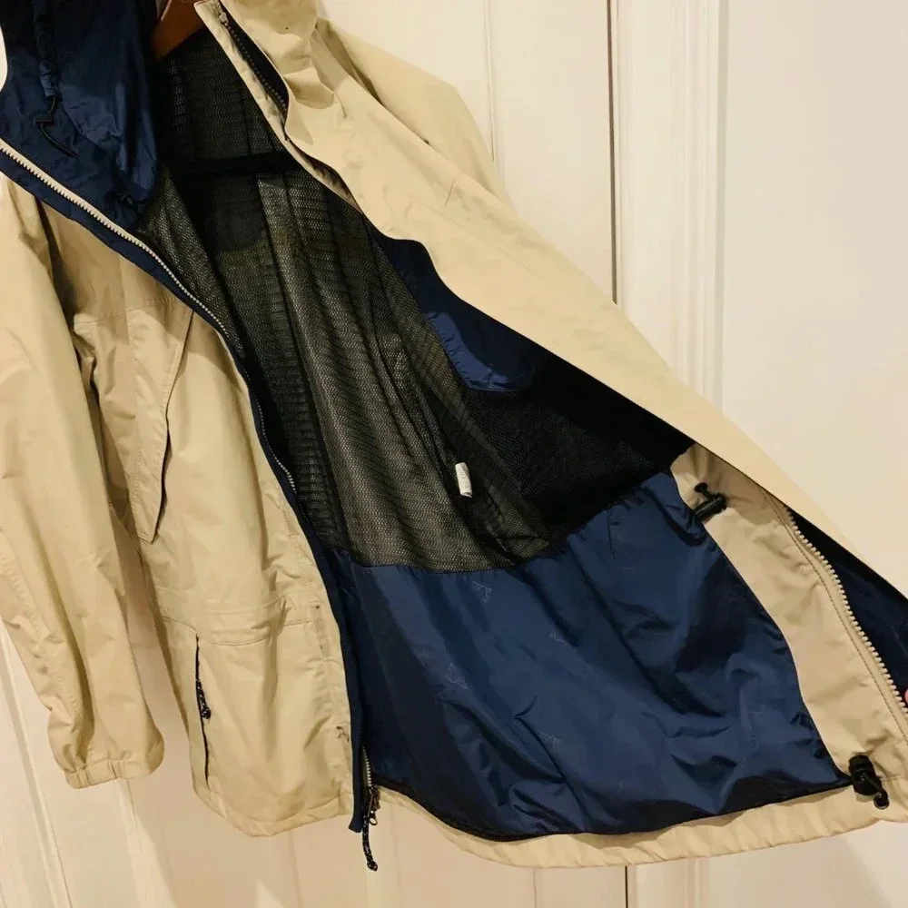 Patagonia Storm Jacket Nylon Hooded Parka Size Medium